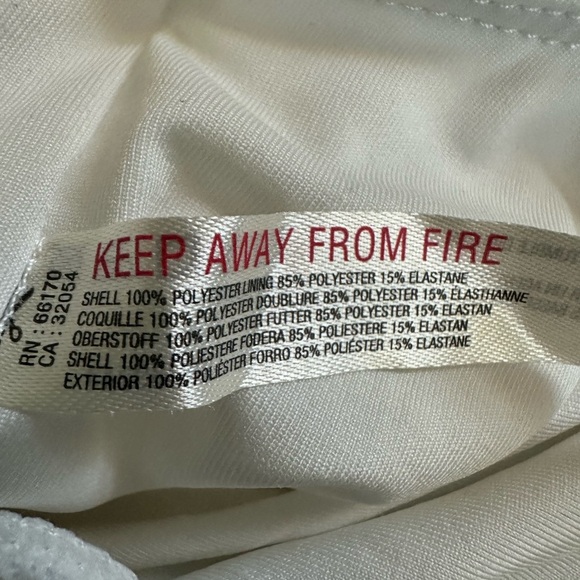 NWT FREE PEOPLE FP Movement Easy Tiger Shorts White w/ Mango Combo Large - Picture 7 of 8